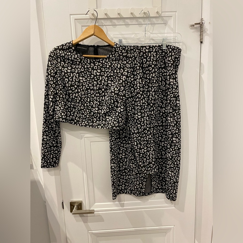 Crop skirt set